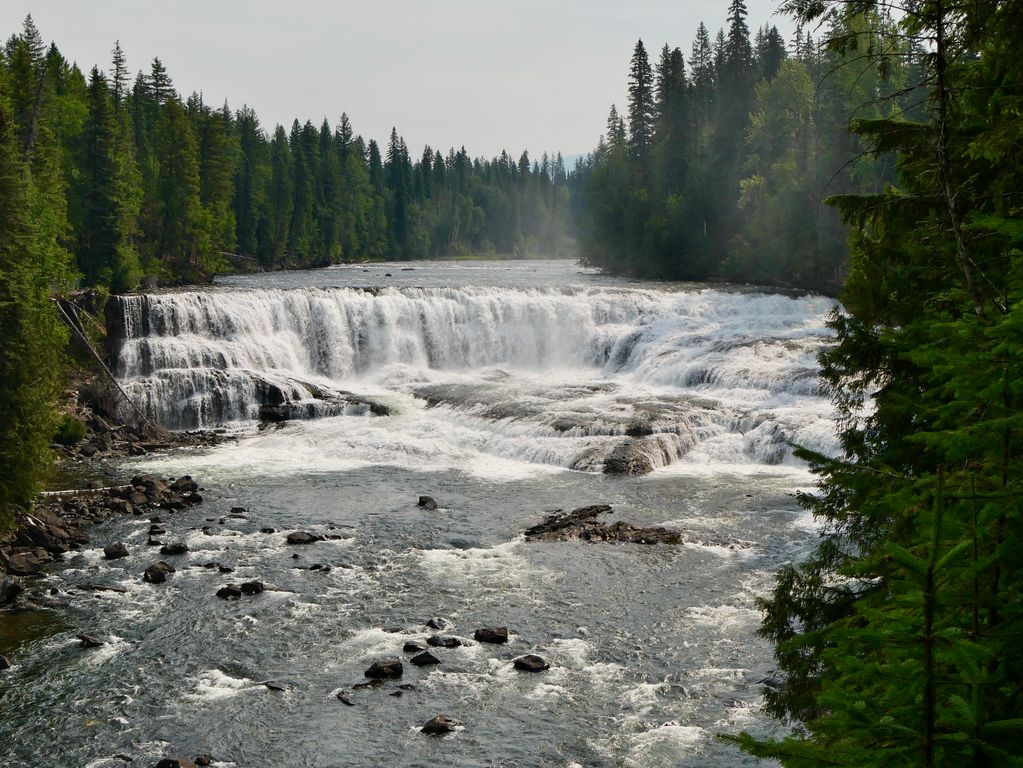 Dawson Falls rondreis Canada